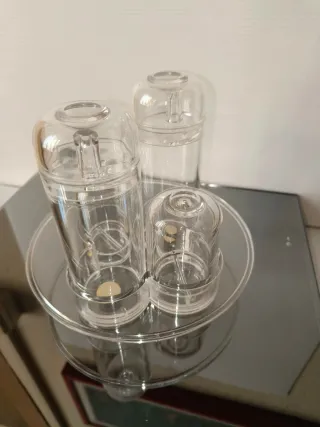 Set Guzzini Vintage Olio, Aceto, Sale e Pepe