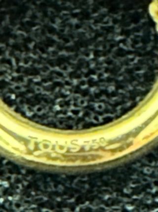 Pendientes Tous Hold Oro 18k