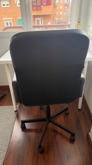 Silla de oficina Ikea negra