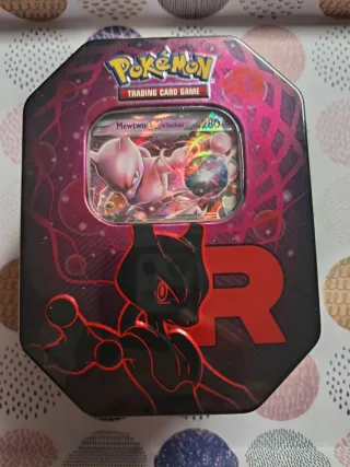 Lata Team Rocket Mewtwo EX Pokémon