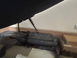 Somier 135x190 Beige/Marrón