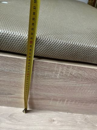 Somier 135x190 Beige/Marrón