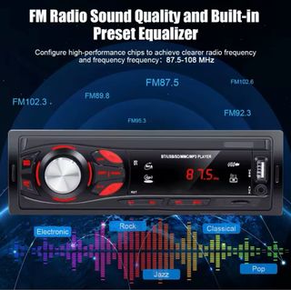 Radio Coche MP3 USB SD Bluetooth NUEVA