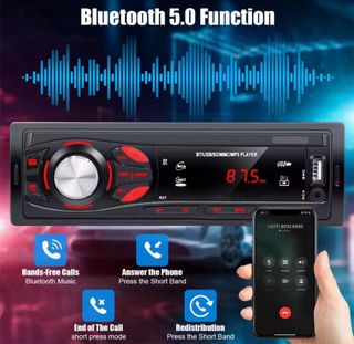 Radio Coche MP3 USB SD Bluetooth NUEVA