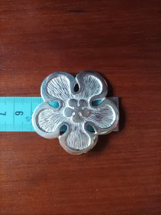 Colgante Plata Flor