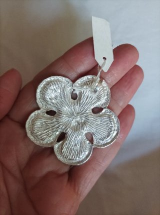 Colgante Plata Flor