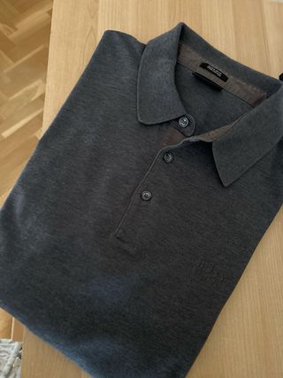 Polo Hugo Boss Gris