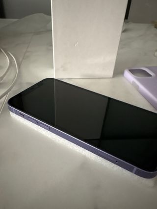 iPhone 12 64GB Morado 85% salud de bateria