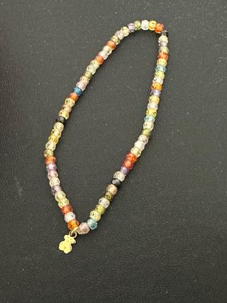 Pulsera Tous Oro 18k Multicolor Elástica