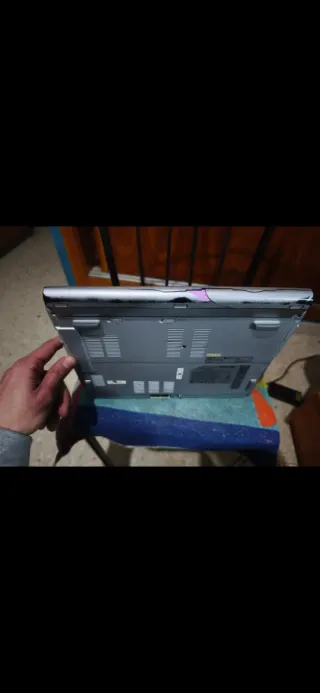 MSI 1221 Portátil Plata/Blanco