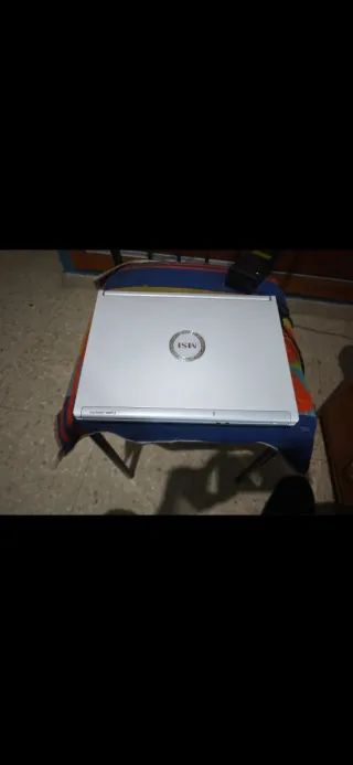 MSI 1221 Portátil Plata/Blanco