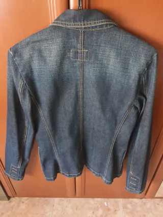 Cazadora tejana Liberto azul