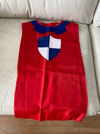 Disfraz Caballero Medieval Rojo Talla 3-6 Años