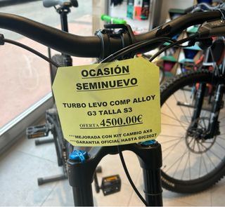 SPECIALIZED TURBO LEVO G3 COMP ALLOY S3