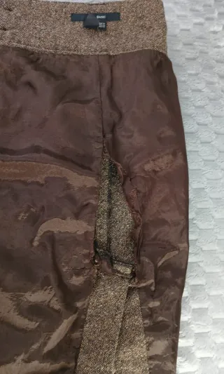 Falda Lápiz Zara Tweed Talla XL