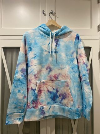 Sudadera Hollister Tie-Dye Azul Talla S