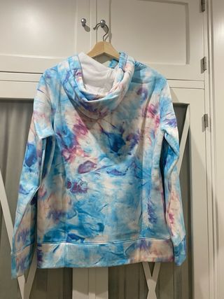 Sudadera Hollister Tie-Dye Azul Talla S