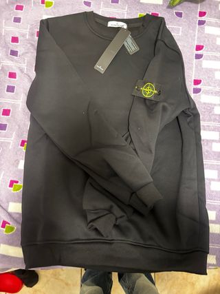 Sudadera Stone Island Negra