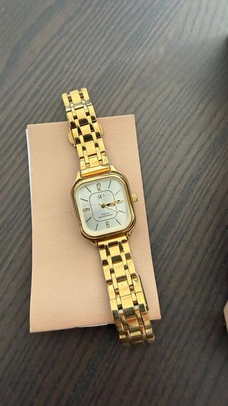 Reloj Parfois Dorado - en Caja - Usado 1 Vez