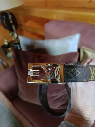 Cintura Louis Vuitton Marrone e Oro