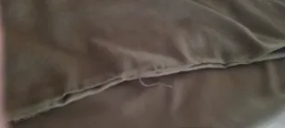 Tejido, tela 3,10x1,55cm verde oliva