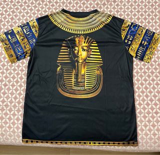 Camiseta Estampada Egipcia Rey Tutankamón
