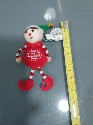 Duende Elfo Navidad LOLA Adorno Árbol