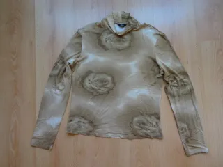 Camiseta Simorra Beige/Marrón Manga Larga