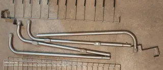 Zapatero organizador desmontable metal tras puerta