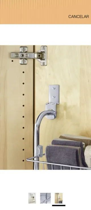 Zapatero organizador desmontable metal tras puerta