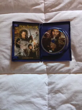 El Señor de los Anillos DVD Trilogía. Discos doble