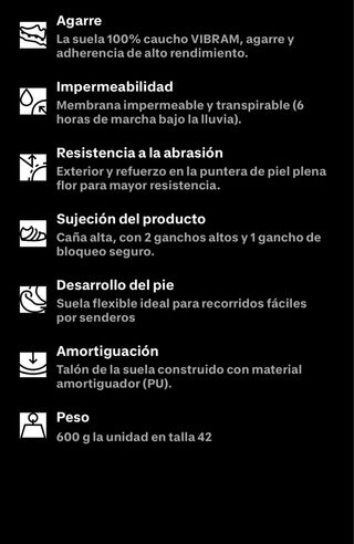 Botas de montaña Forclaz.OFERTA