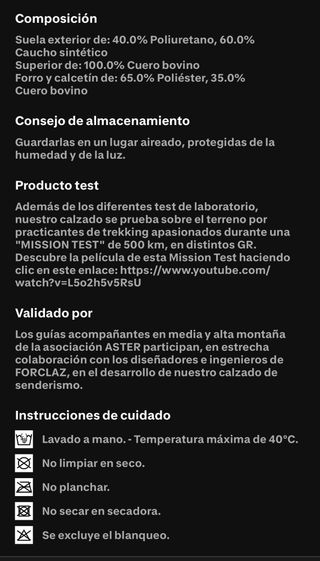 Botas de montaña Forclaz.OFERTA