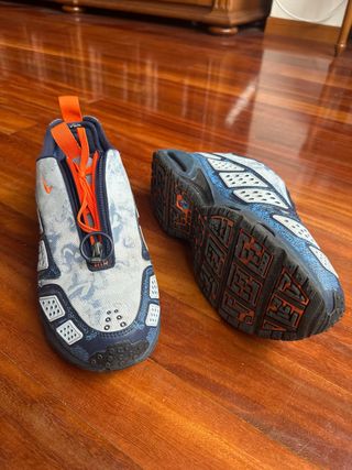 Nike Air Max SNDR Blanco Azul Naranja