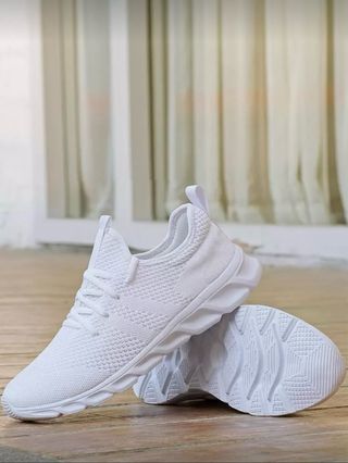 Zapatillas Deportivas Blancas - Transpirables y Li