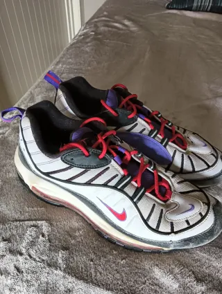 Nike Air Max 98 Morado Blanco