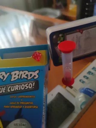 Juego de preguntas Angry Birds ¡Qué Curioso!