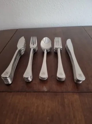 Cubertería nueva escudo Valencia ciudad