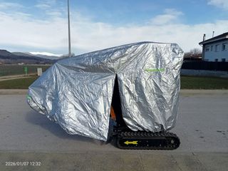 Mini Excavadora Naranja