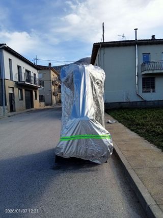 Mini Excavadora Naranja