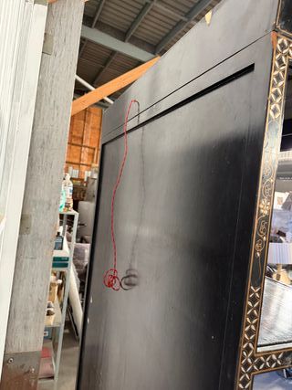 Vitrina antigua madera