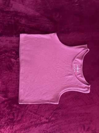 Top SHEIN Rosa Talla L