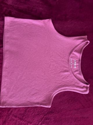 Top SHEIN Rosa Talla L