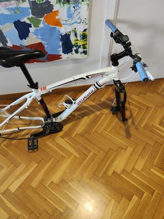 Cuadro Specialized Hardrock 26 Talla M Blanco