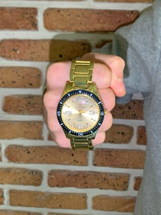 Reloj JOEFOX Dorado Lujo - Nuevo con Caja