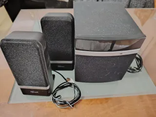 Altavoces PC Trust Subwoofer Negro