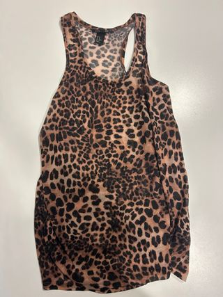 Camiseta H&M Leopardo Talla XS