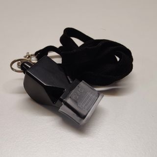 Fischietto Tipo FOX 40 Nero Cordino NUOVO