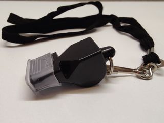 Fischietto Tipo FOX 40 Nero Cordino NUOVO