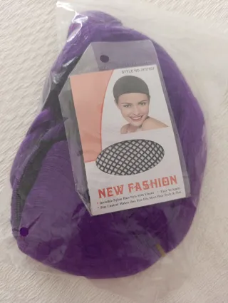 Peluca K-POP Morada .Nueva